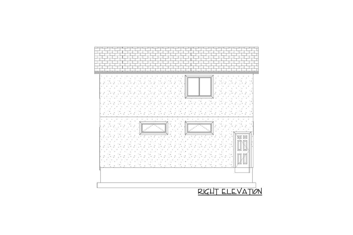 Plan 61210UT: ADU Garage Apartment with a 1.5 Baths - Image #15 - Carriage, Traditional