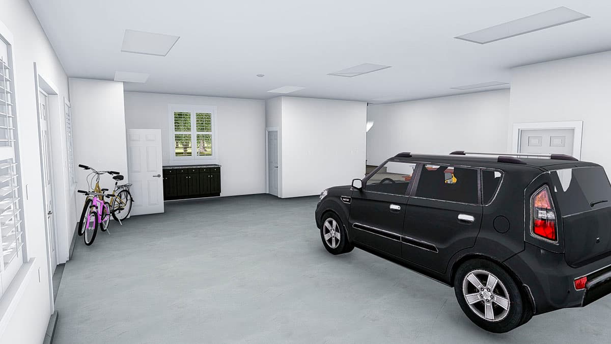 Plan 61213UT: Garage Workshop with Storage on the Main Level and Large Bonus Room Above - Image #9 - Rustic, Traditional