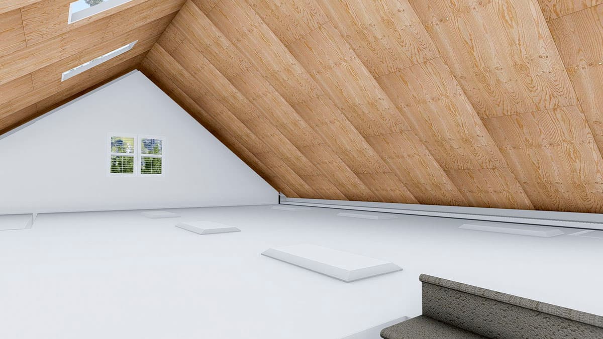 Plan 61213UT: Garage Workshop with Storage on the Main Level and Large Bonus Room Above - Image #12 - Rustic, Traditional