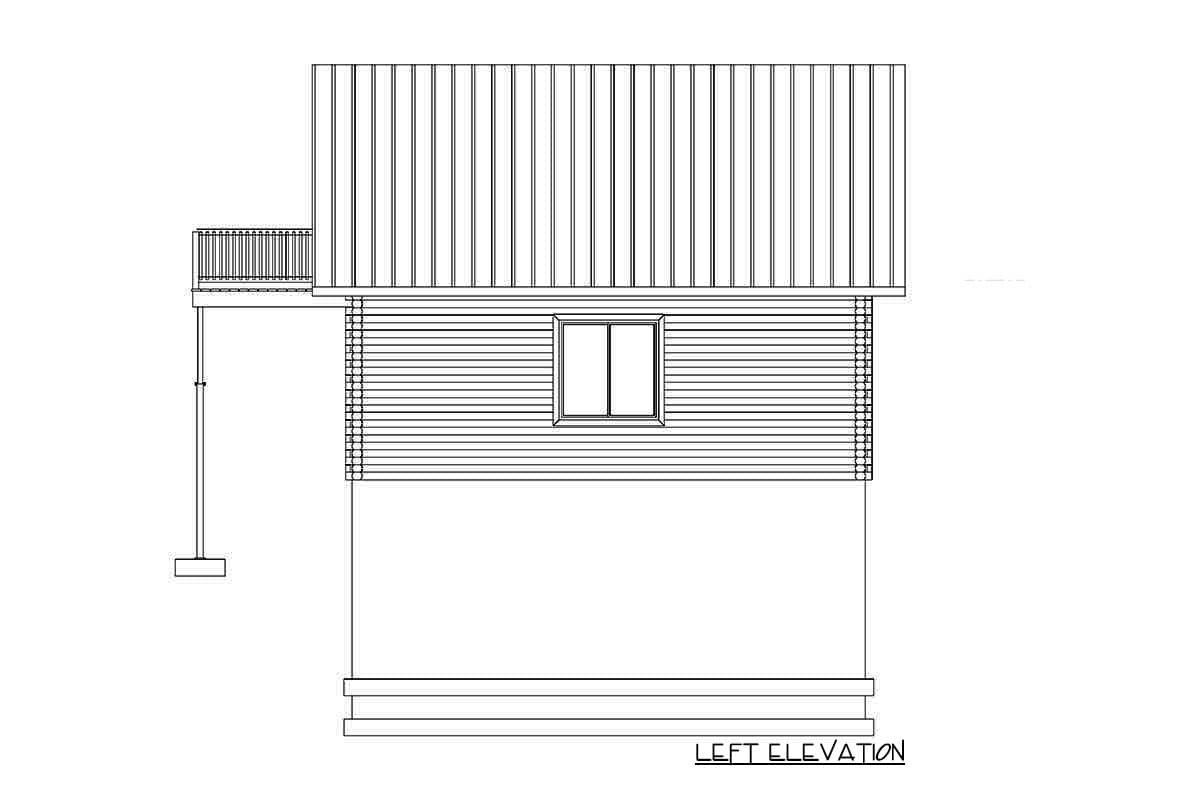 Plan 61218UT: Bi-level Detached Garage with Bonus Room Upstairs - Image #11 - Rustic