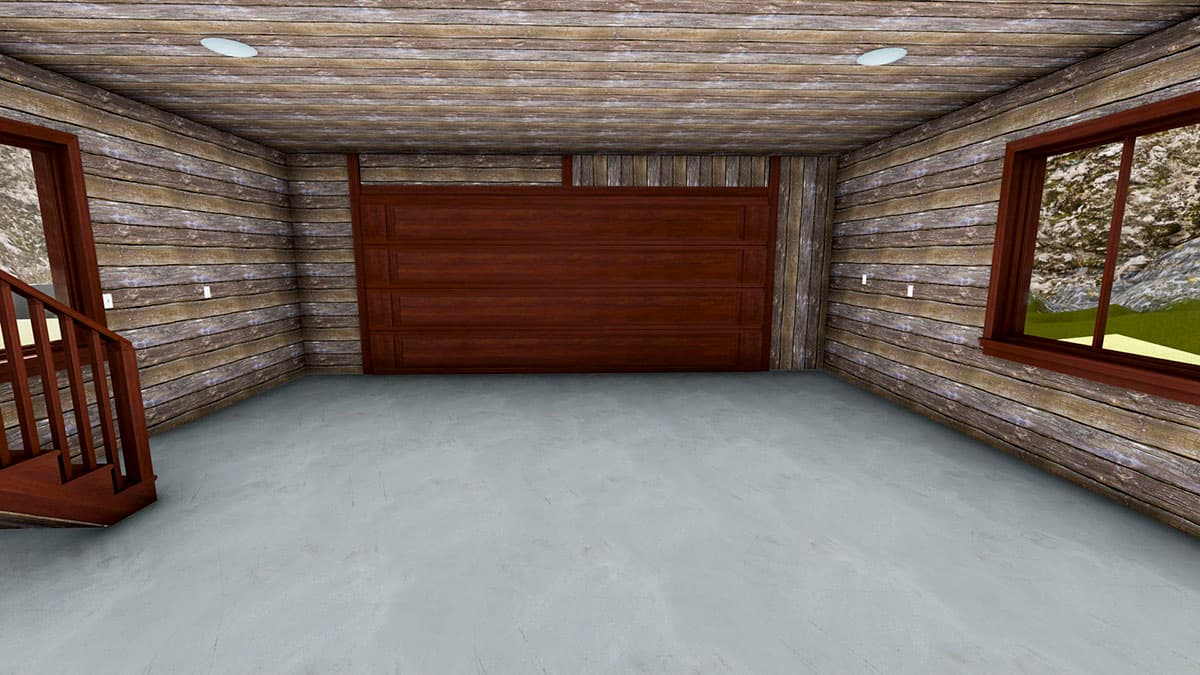 Plan 61218UT: Bi-level Detached Garage with Bonus Room Upstairs - Image #6 - Rustic