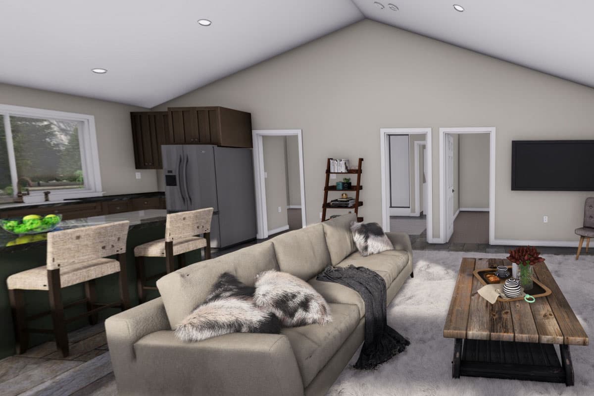 Plan 61227UT: Traditional Carriage House with Oversized Garage and 2-Bed Apartment  - Virtual Tour Cover Image - Carriage, Contemporary, Mountain, Rustic, Vacation