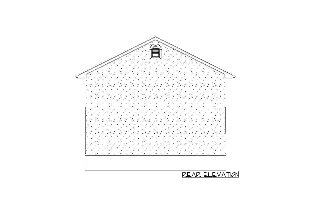 Plan 61240UT: Traditional RV Garage Plan with a 12'-high Garage Door - Image #7 - Traditional