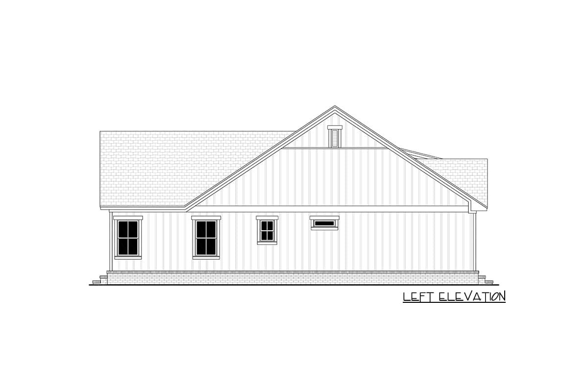Plan 51863HZ: 2-Bed House Plan Under 30-feet Wide - Image #4 - Cottage, Country, Craftsman, Modern Farmhouse, New American, Vacation