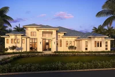 Luxury Southern Home Plan with Large Outdoor Living Space