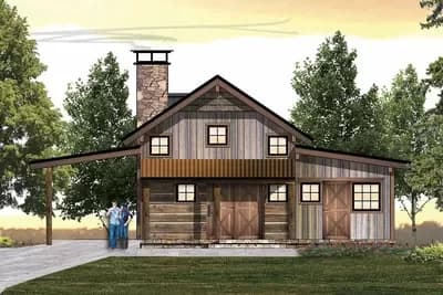 Rustic Getaway with Home Office in the Walkout Lower Level