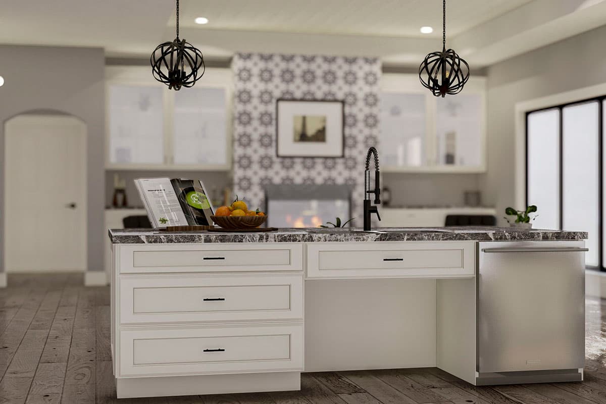 Plan 62376DJ: 3-Bed ADA-Compliant New American House Plan - Image #8 - Country, Craftsman, Modern Farmhouse, New American