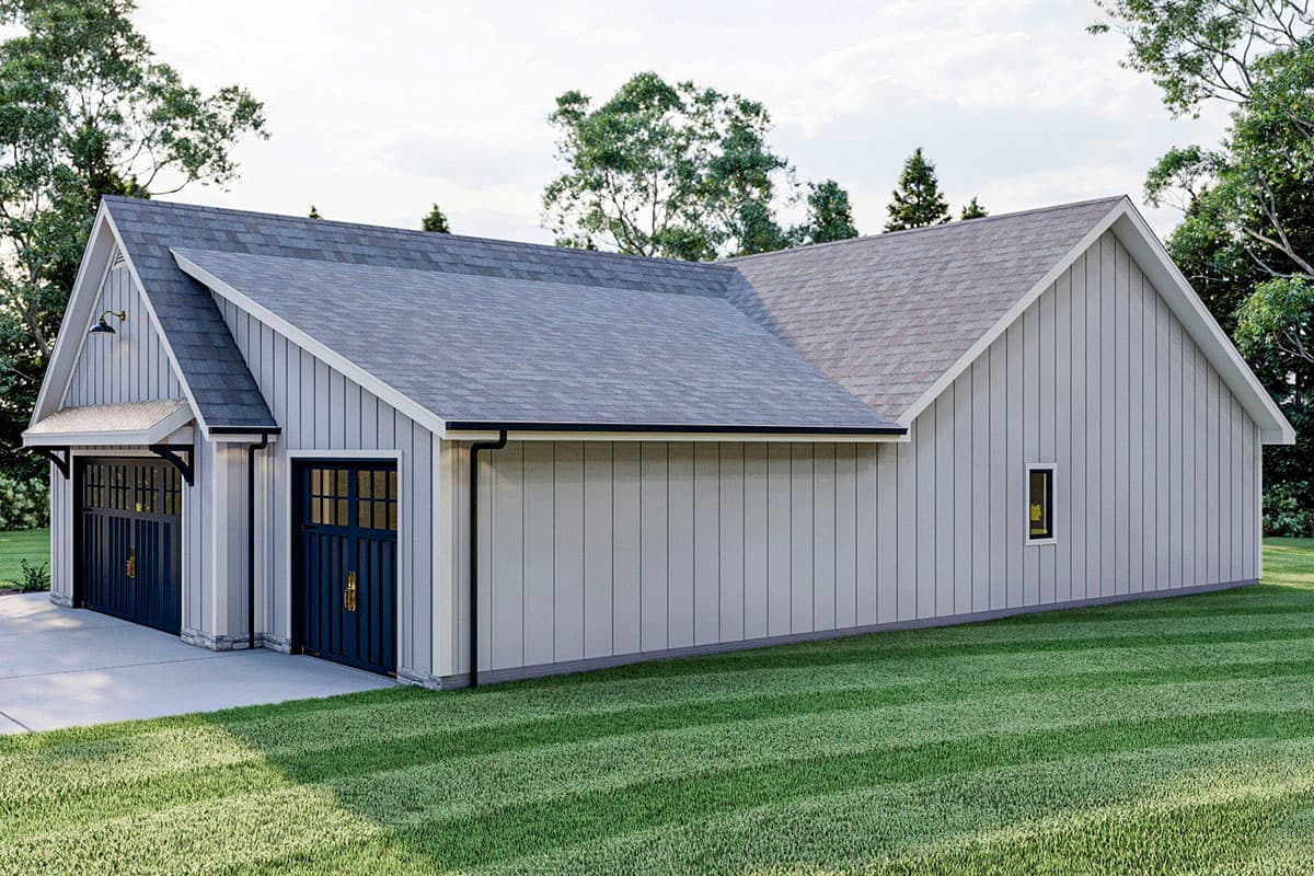 Plan 62376DJ: 3-Bed ADA-Compliant New American House Plan - Image #4 - Country, Craftsman, Modern Farmhouse, New American