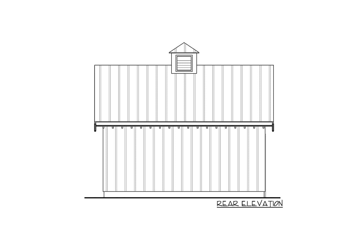 Plan 270041AF: Simple Garden Shed with Barn Doors - Image #8 - Cottage, Country, Craftsman, Farmhouse, Modern Farmhouse, Traditional