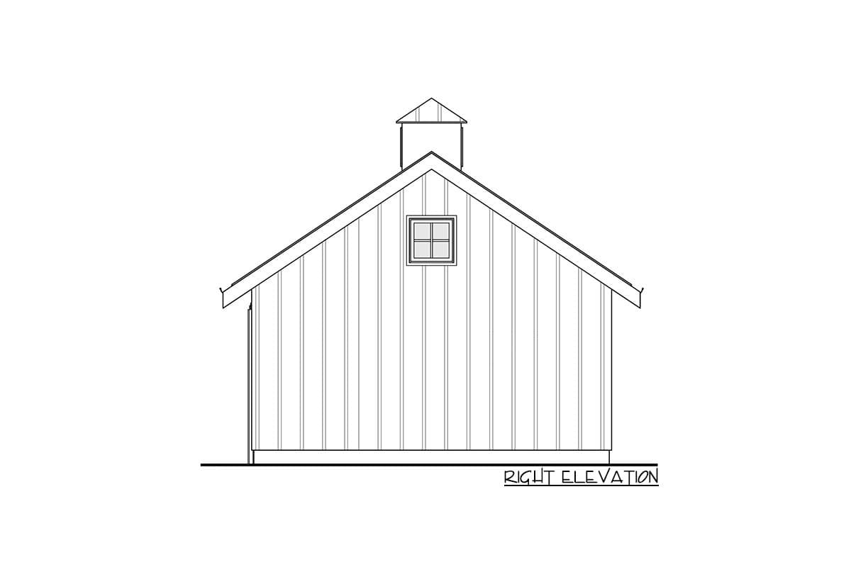 Plan 270041AF: Simple Garden Shed with Barn Doors - Image #9 - Cottage, Country, Craftsman, Farmhouse, Modern Farmhouse, Traditional