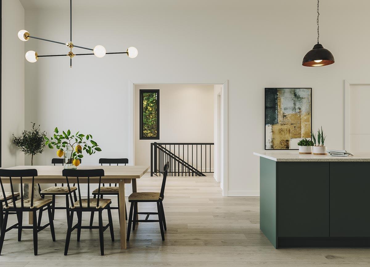 Plan 22603DR: Modern Scandinavian One-Story House Plan - Image #4 - Contemporary, Northwest, Scandinavian