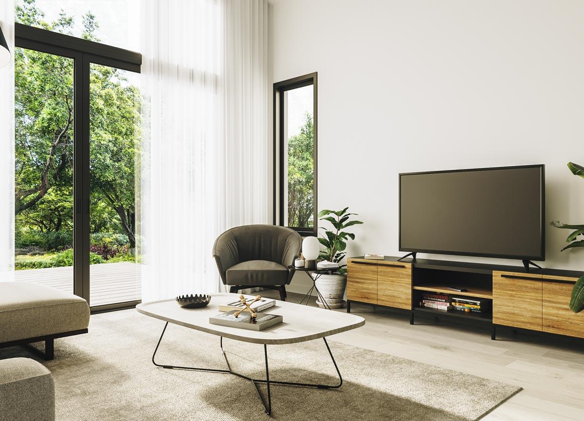 Plan 22603DR: Modern Scandinavian One-Story House Plan - Image #8 - Contemporary, Northwest, Scandinavian