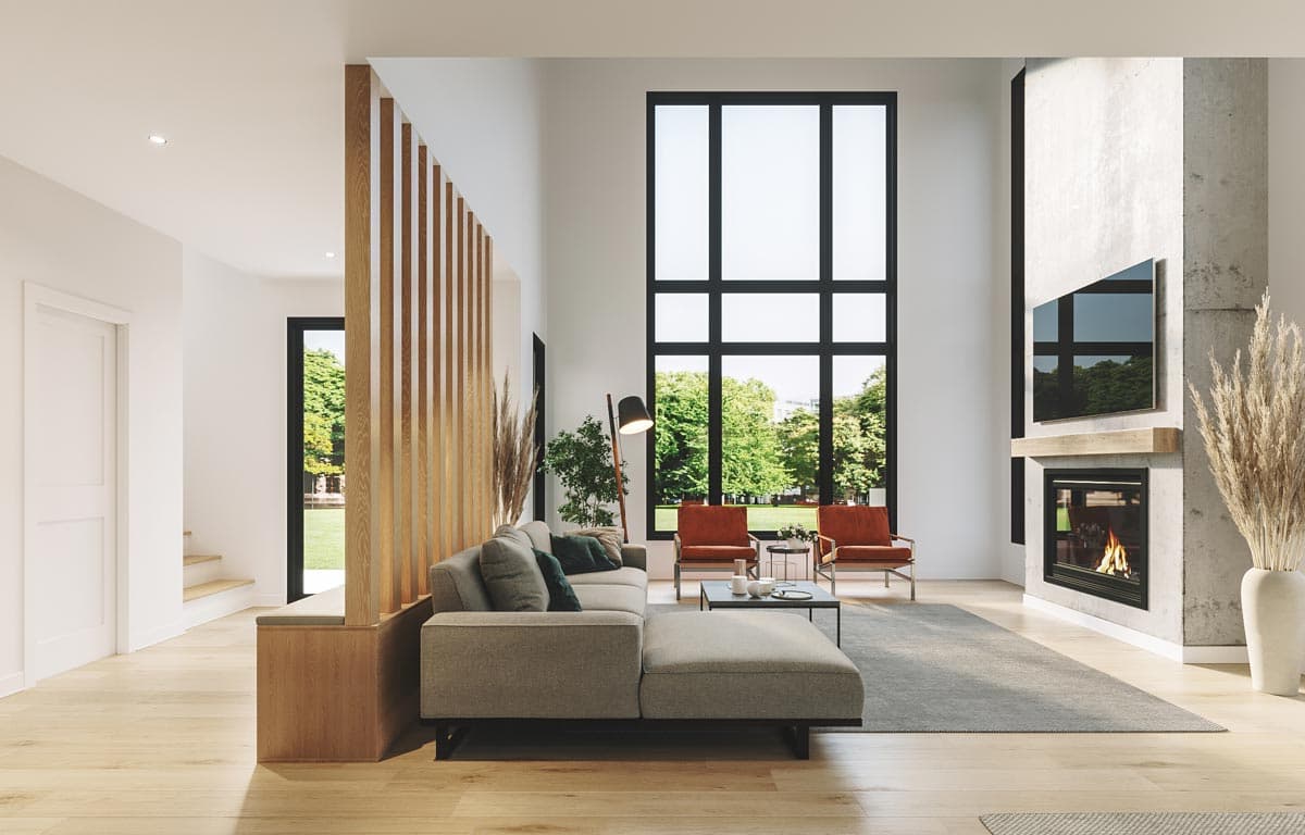 Plan 22604DR: Modern Two-story Home Plan with Upstairs Bedrooms - 1912 Sq Ft - Image #9 - Contemporary, Modern, Northwest, Scandinavian