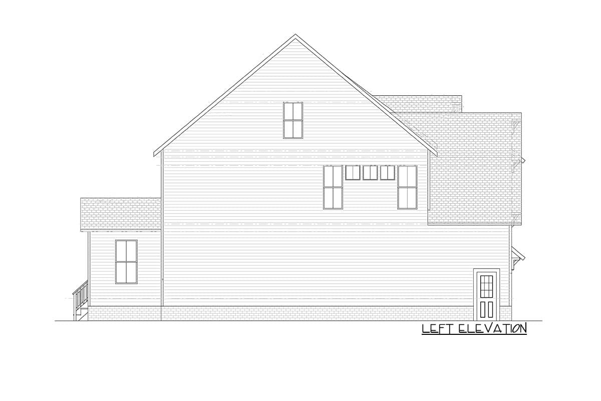 Plan 260009RVC: New American House Plan with Optional 3rd Floor - 3145 Sq Ft - Image #22 - Country, Craftsman, Farmhouse, New American, Traditional