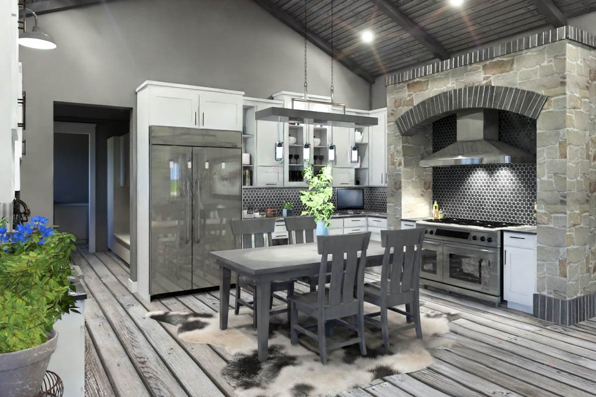 Plan 16922WG: 3-Bedroom Modern Farmhouse Plan with Metal or Wood Framing Options - 2486 Sq Ft - Image #5 - Barndominium, Country, Craftsman, Farmhouse, Hill Country, Modern Farmhouse, Ranch, Southern
