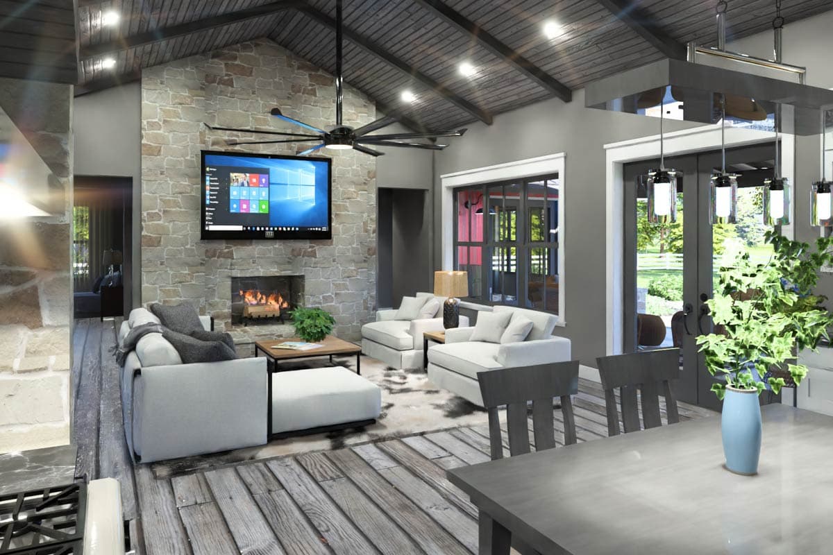 Plan 16922WG: 3-Bedroom Modern Farmhouse Plan with Metal or Wood Framing Options - 2486 Sq Ft - Image #7 - Barndominium, Country, Craftsman, Farmhouse, Hill Country, Modern Farmhouse, Ranch, Southern