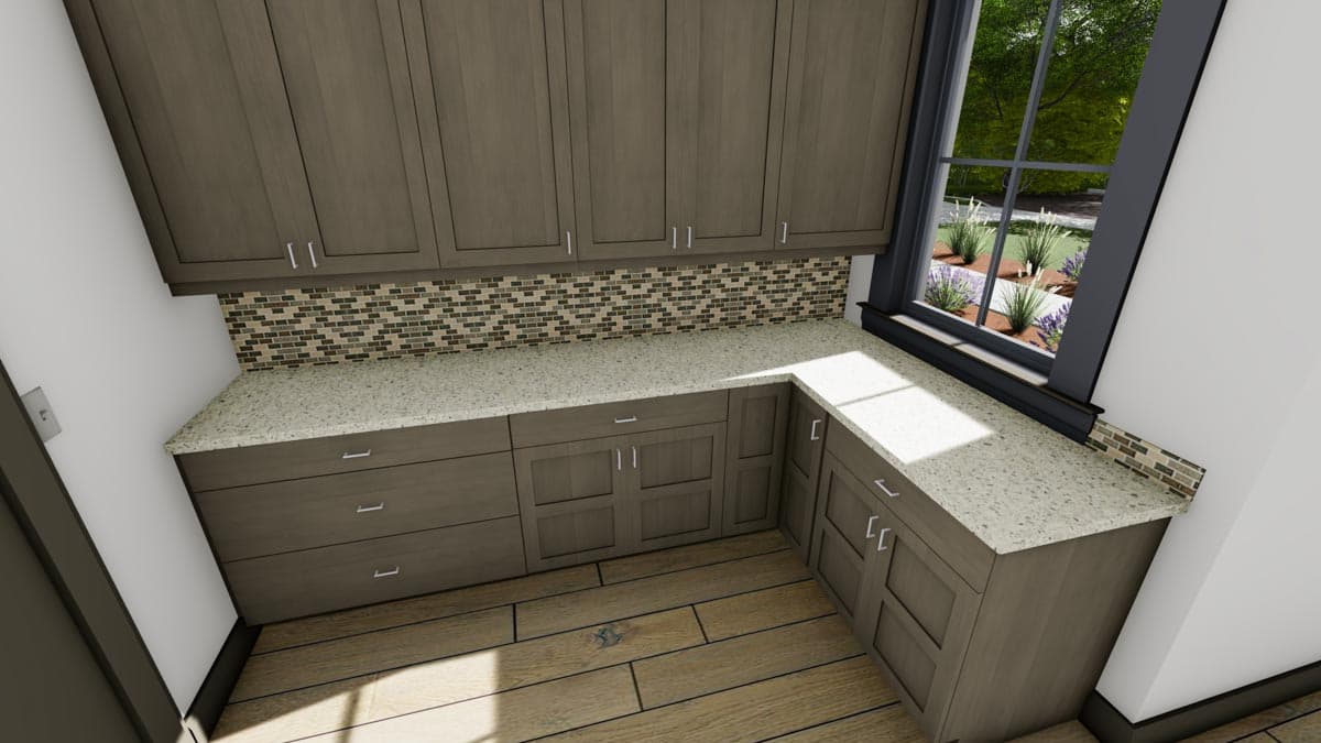 Plan 64517SC: Two-story Modern Farmhouse with Butler's Pantry and Home Theater - Image #16 - Country, Craftsman, Farmhouse, Modern Farmhouse, New American