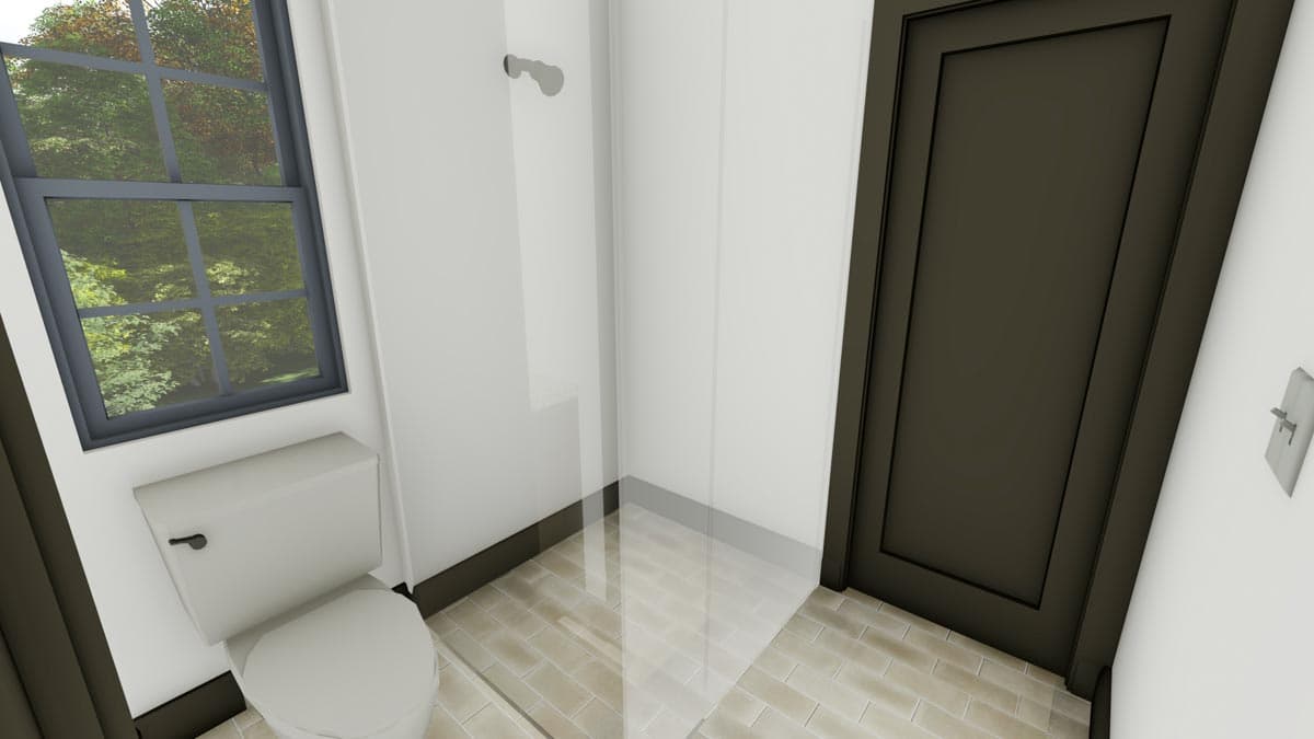 Plan 64517SC: Two-story Modern Farmhouse with Butler's Pantry and Home Theater - Image #28 - Country, Craftsman, Farmhouse, Modern Farmhouse, New American