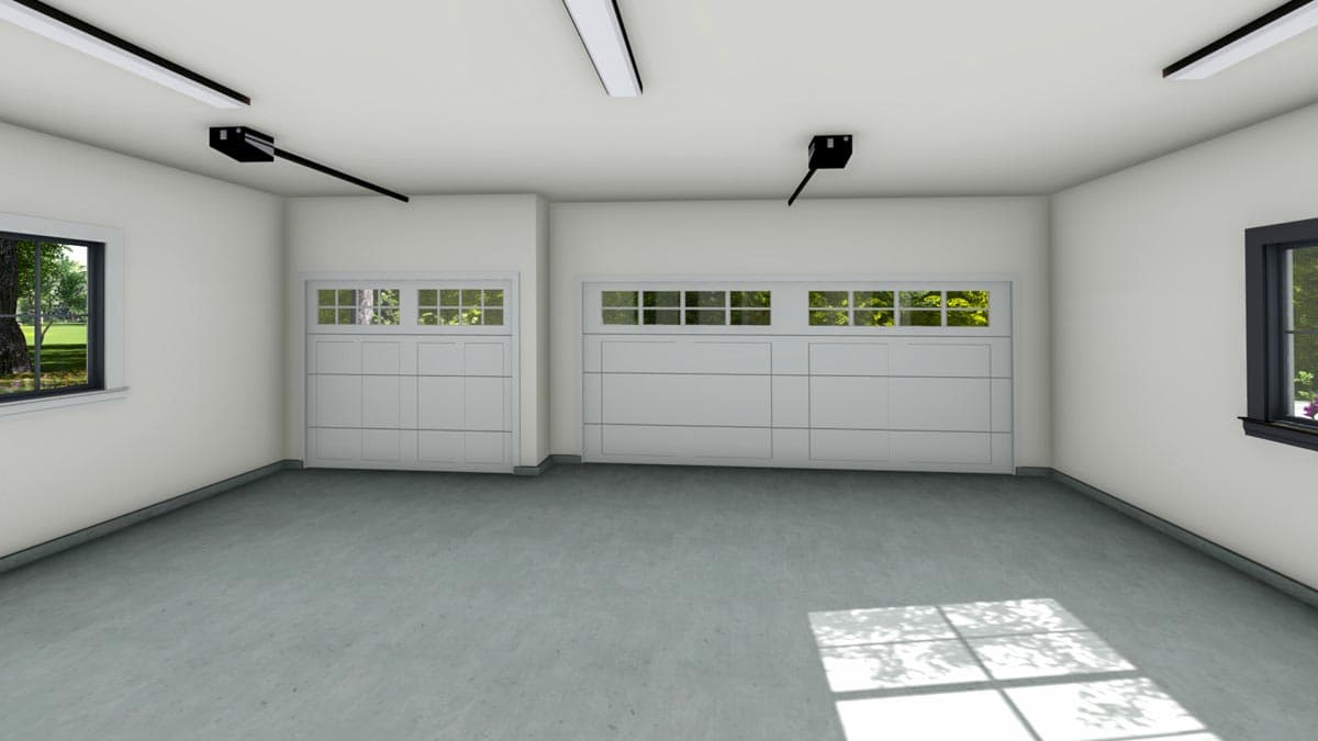 Plan 64517SC: Two-story Modern Farmhouse with Butler's Pantry and Home Theater - Image #30 - Country, Craftsman, Farmhouse, Modern Farmhouse, New American