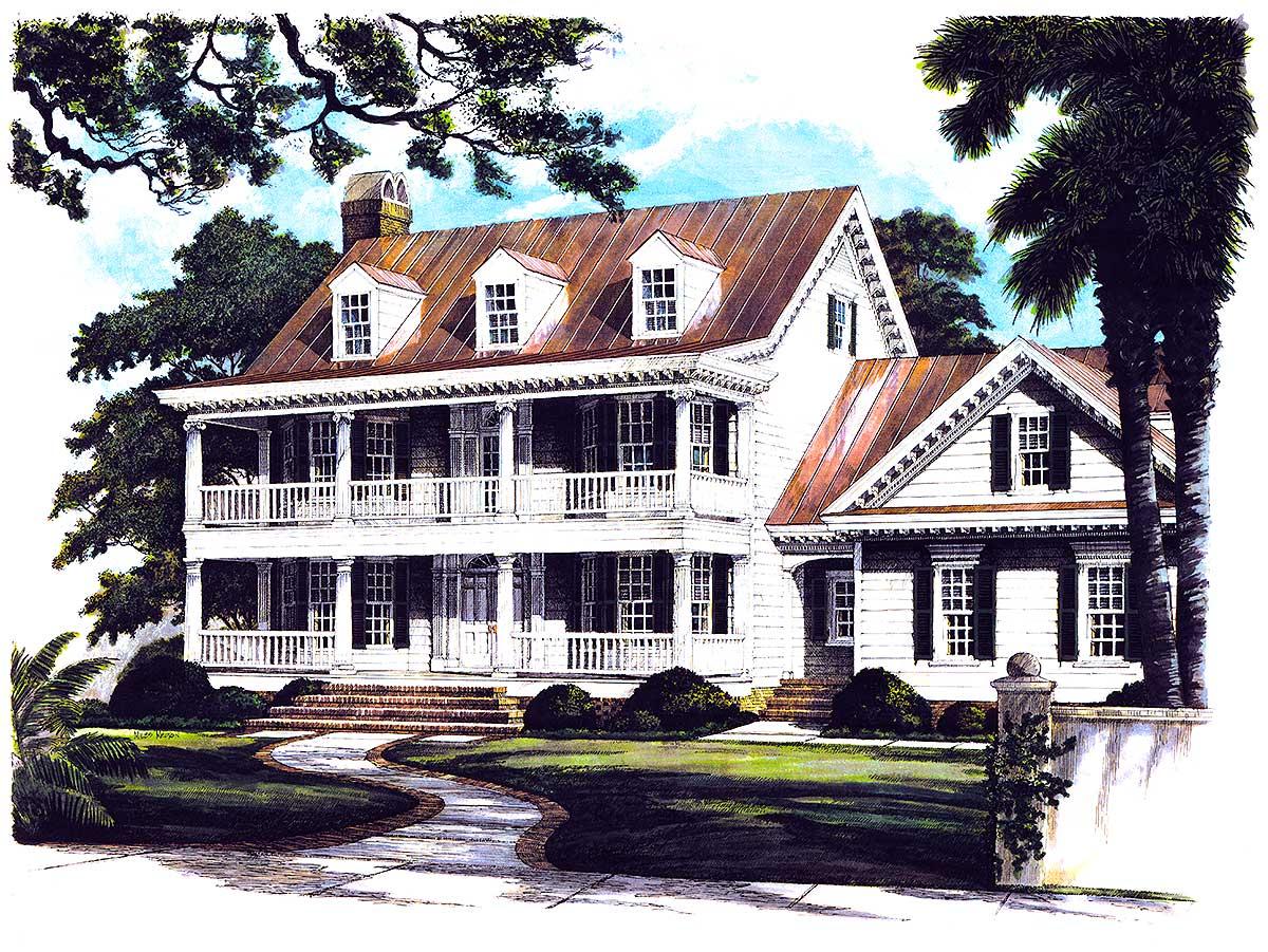 Plan 32501WP: Southern Belle House Plan - Image #14 - Country, Southern, Southern Traditional, Traditional