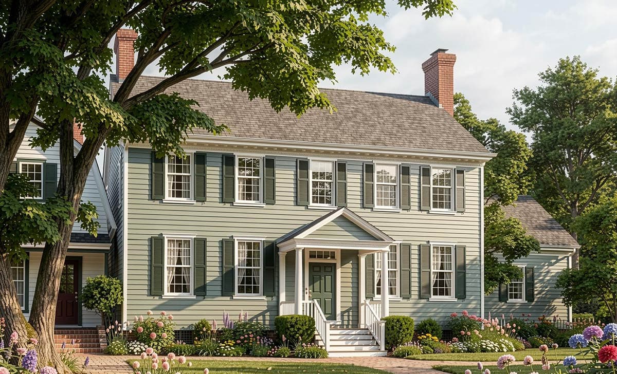 Plan 32510WP: Center Hall Colonial - Image #1 - Colonial, Traditional