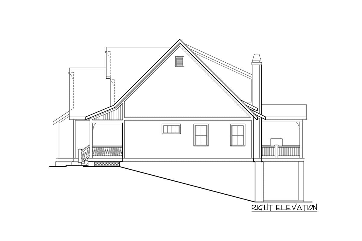 Plan 710389BTZ: Modern Country Farmhouse Plan with Open Floor Plan - Image #4 - Country, Modern Farmhouse, New American, Southern