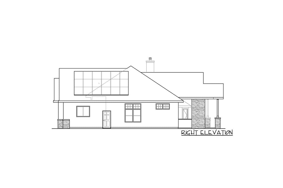 Plan 720043DA: 1-Story House Plan with an Open Floor Plan - Image #7 - Country, Hill Country, Northwest, Ranch