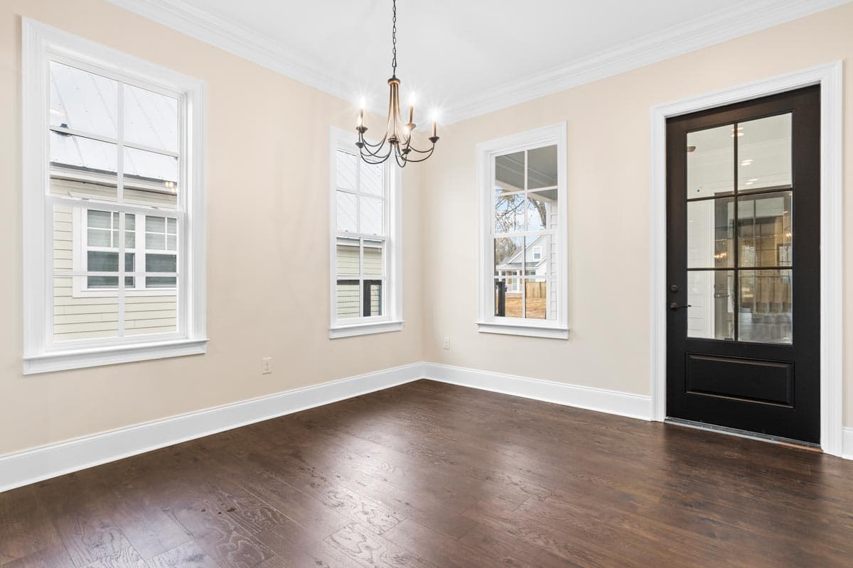 Plan 521001TTL: Narrow 3-Bed Home Plan with Rear Garage - 1701 Sq Ft - Image #4 - Cottage, Country, Southern, Traditional