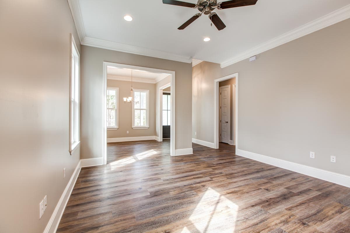 Plan 521005TTL: Exclusive Country Cottage with Split Bedrooms and a Flex Room - Image #6 - Cottage, Country, Traditional