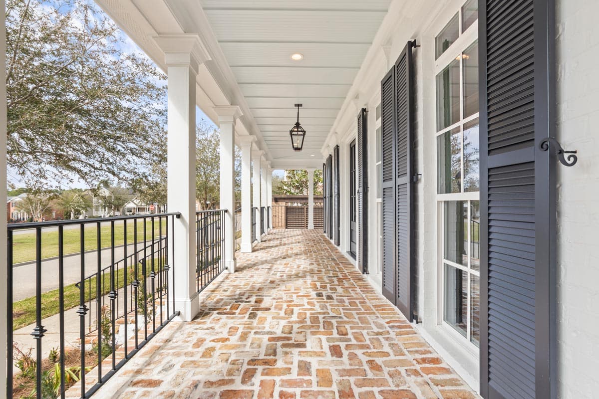 Plan 521006TTL: Exclusive Southern House Plan with Semi-Detached Garage - 2078 Sq Ft - Image #4 - Acadian, Louisiana-Style, Southern, Traditional