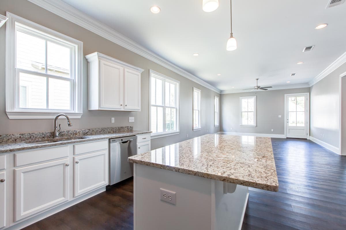 Plan 521010TTL: 3-Bed Narrow Cottage House Plan Under 30' Wide - Image #7 - Cottage, Country, New American, Southern, Traditional, Vacation