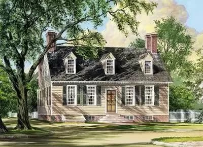 Cape Cod With Open Floor Plan