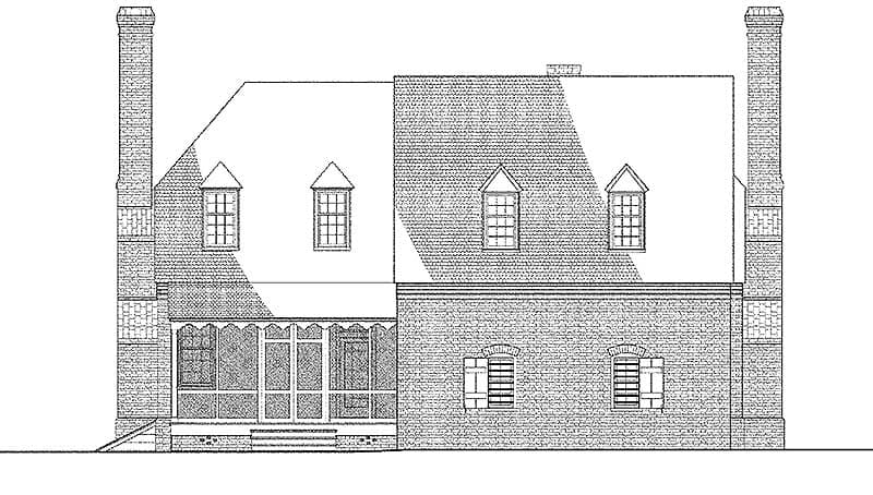 Plan 32524WP: Traditional Colonial Home Plan - Image #10 - Colonial, Georgian, Traditional