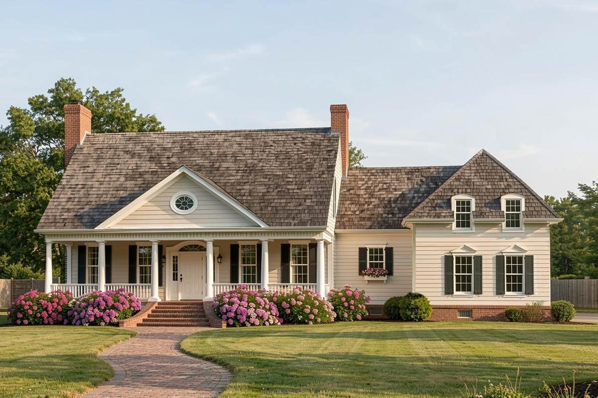 Plan 32527WP: Front Porch and Rear Deck - Image #1 - Country, Southern