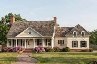 Front Porch and Rear Deck
