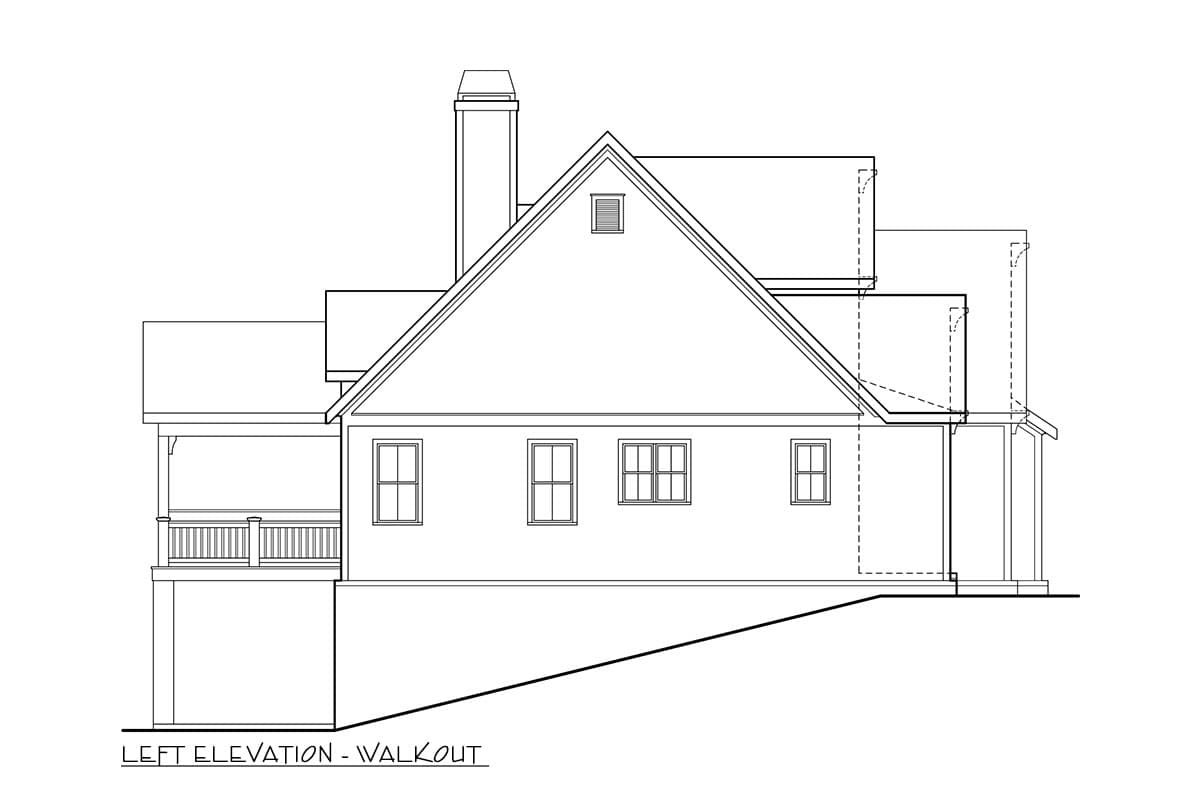 Plan 710391BTZ: 3-Bed Modern Farmhouse with Flex Room and Pocket Home Office - 2258 Sq Ft - Image #13 - Country, Craftsman, Farmhouse, Modern Farmhouse, New American