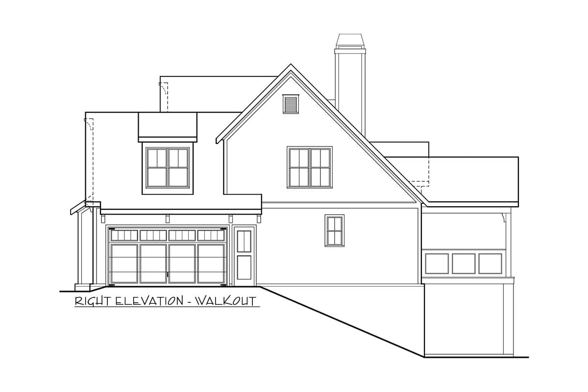 Plan 710391BTZ: 3-Bed Modern Farmhouse with Flex Room and Pocket Home Office - 2258 Sq Ft - Image #11 - Country, Craftsman, Farmhouse, Modern Farmhouse, New American