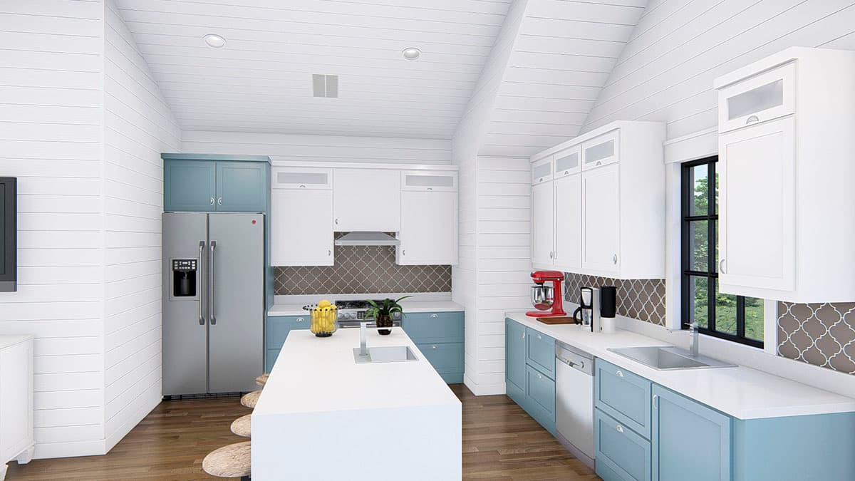 Plan 25419TF: Craftsman Garage Apartment with Ground Floor Shop  - Image #15 - Carriage, Country, Craftsman