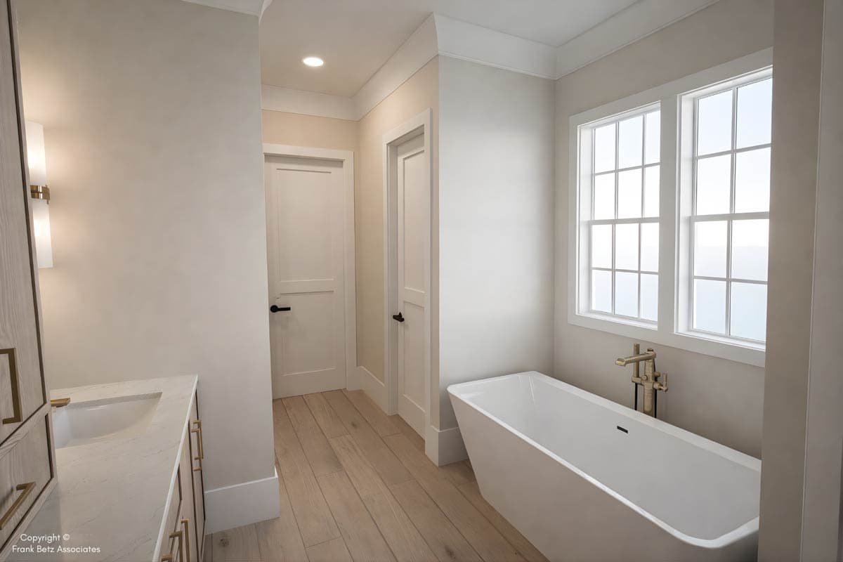 Plan 710392BTZ: 4-Bed House Plan with Home Office or Guest Suite - Image #7 - Acadian, Country, Craftsman, Louisiana-Style, New American, Southern