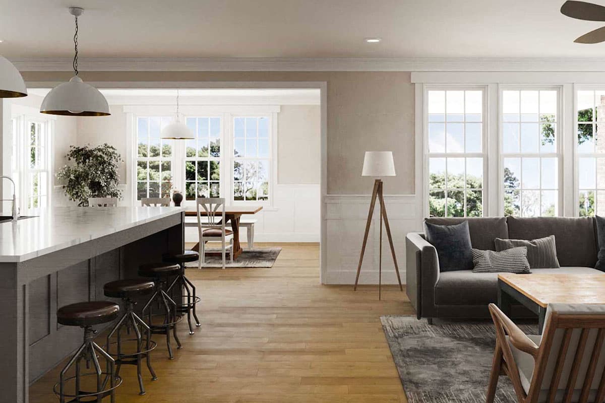 Plan 50194PH: Tudor-style Cottage with Guest Suite and Home Office - Image #7 - Cottage, European, Tudor