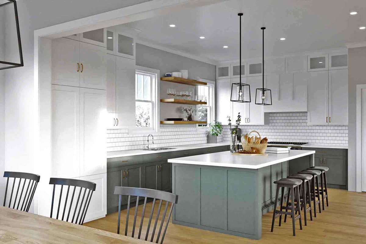 Plan 50196PH: Timeless Bungalow Plan with Screened Porch and Home Office - Image #7 - Bungalow, Country, Craftsman, Traditional