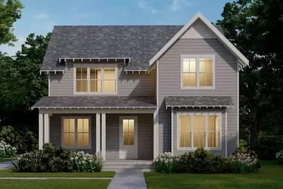 4-Bed Country House Plan with Main-floor Master Bedroom