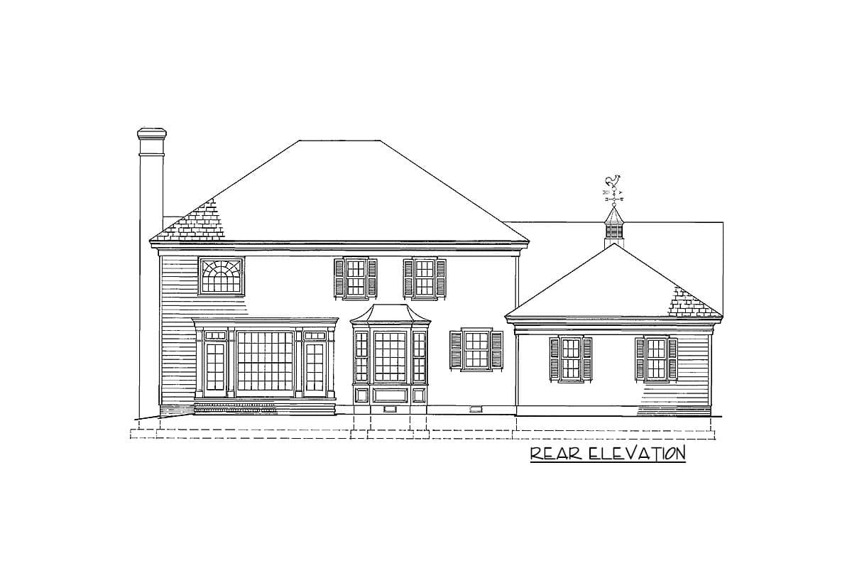 Plan 32555WP: Southern Belle - Image #34 - Southern, Southern Traditional