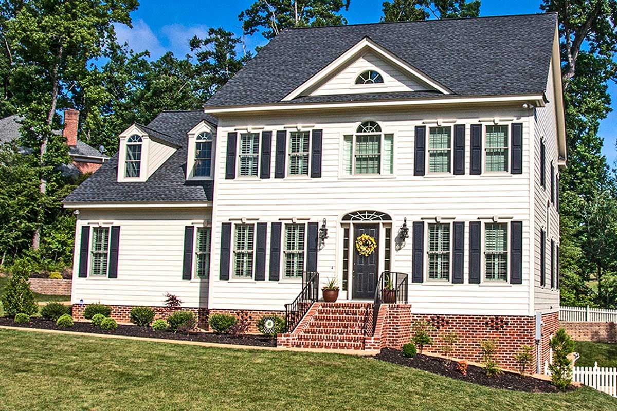 Plan 32557WP: Stately Colonial Home Plan - Image #7 - Colonial, Traditional