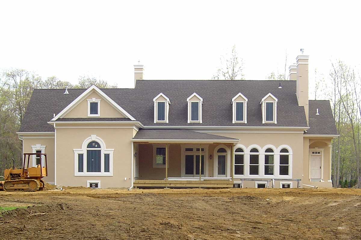 Plan 32558WP: Stunning Front Portico - Image #6 - Southern, Traditional