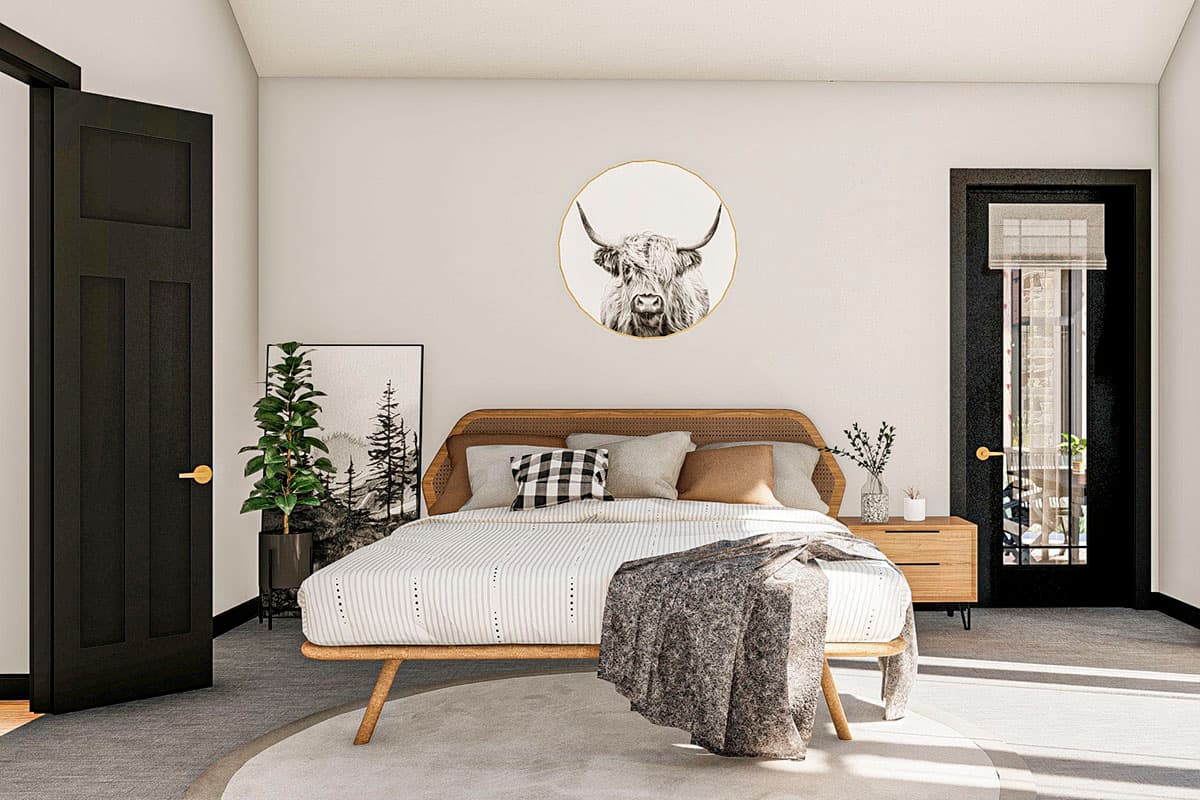 Plan 62389DJ: Modern Mountain House Plan with Angled 3-Car Garage - Image #15 - Craftsman, Mountain, New American, Northwest, Rustic