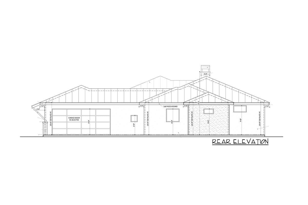 Plan 430070LY: Contemporary Prairie Home Plan with Open-concept Living Space - Image #4 - Contemporary, Hill Country, New American, Prairie, Ranch, Transitional