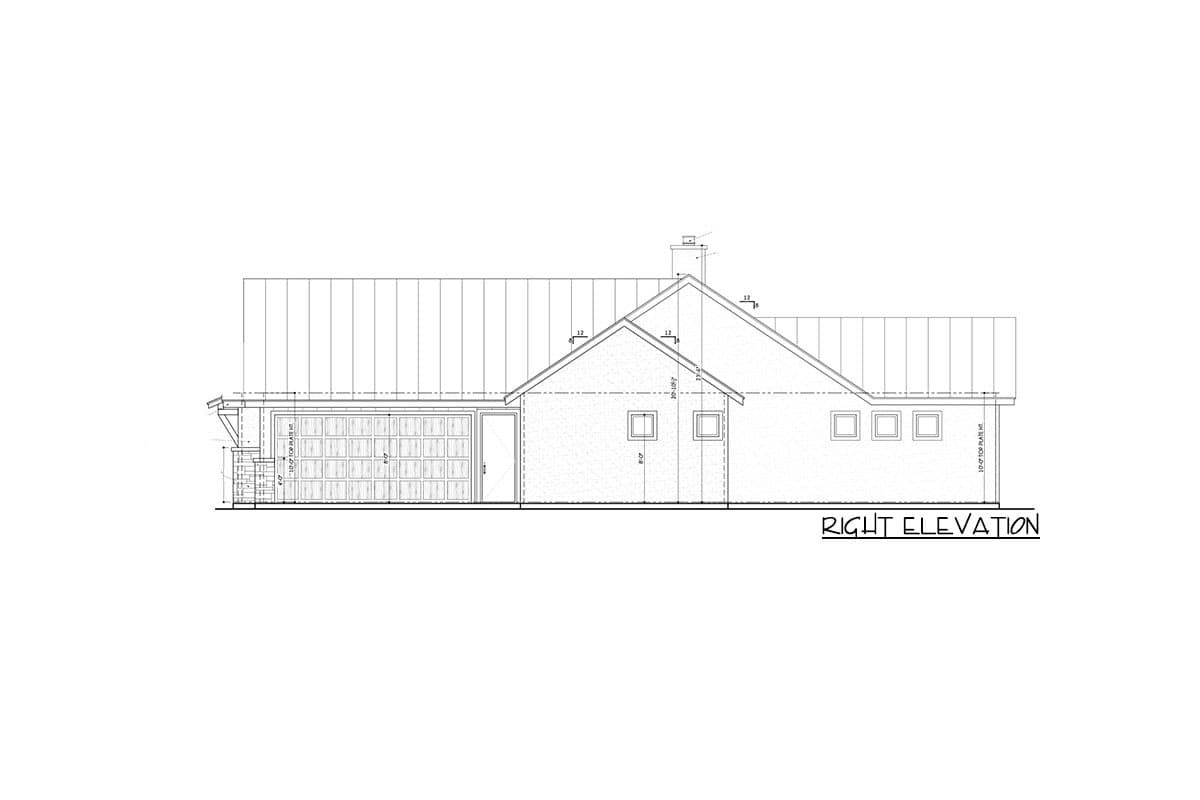 Plan 430071LY: One-level Modern Hill Country House Plan with Split Bedrooms and Large Covered Porch - Image #5 - Contemporary, Hill Country, New American, Ranch, Transitional