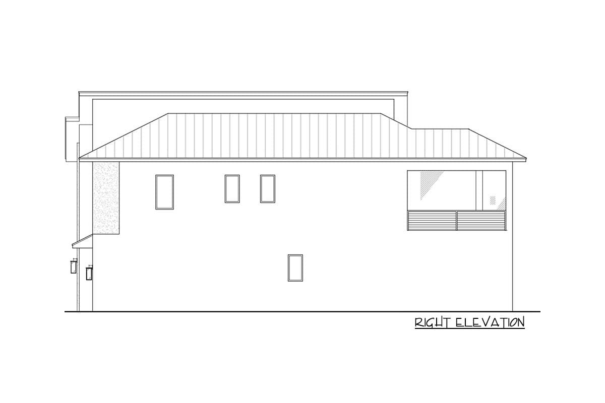 Plan 65682BS: Modern Two-level Home Plan with Second-level Kitchenette - Image #6 - Coastal, Contemporary, Florida-Style, Modern