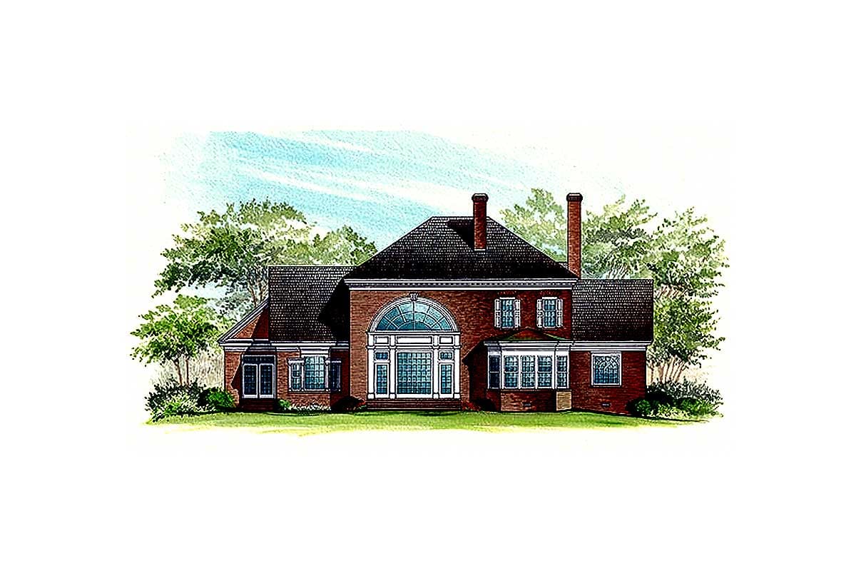 Plan 32570WP: Stately and Elegant - Image #40 - Georgian, Traditional